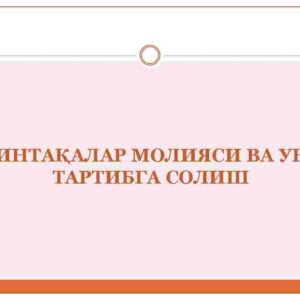 Mintaqalar moliyasi va uni tartibga solish