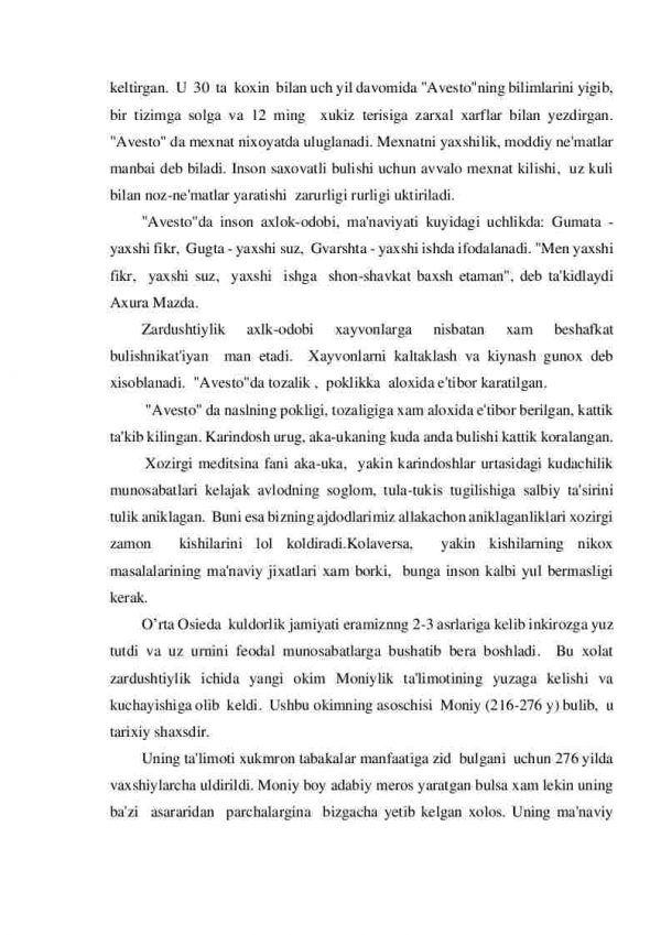 Qadimgi Markaziy Osiyo xalqlari ma'naviyatining shakllanish jarayonlari. Islom dinida ma'naviyat va shaxs ma'naviy qiyofasining talqini. Islom sivilizatsiyasida ma'naviyat, iqtisod va dinning uyg’unlashuvi - Image 3