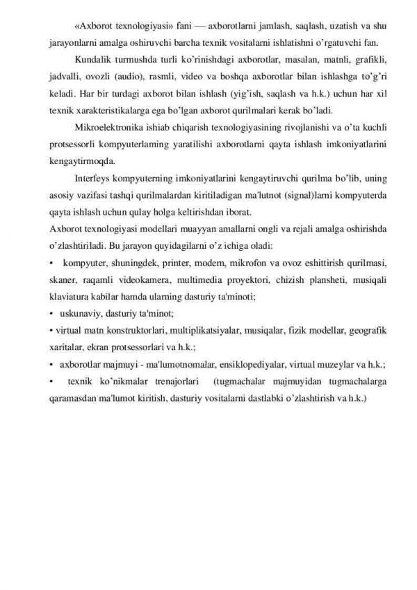 Axborot texnologiyalari haqida tushuncha - Image 3