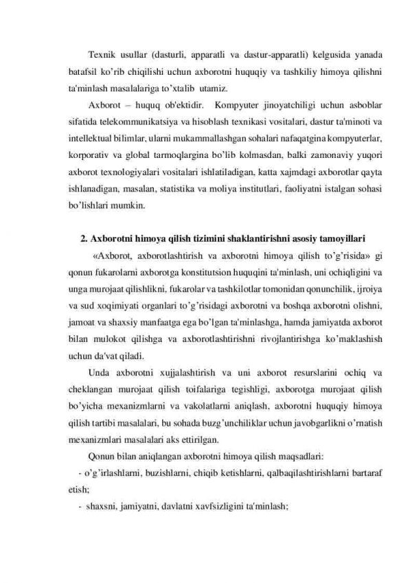 Axborotni himoya qilish tizimi - Image 3