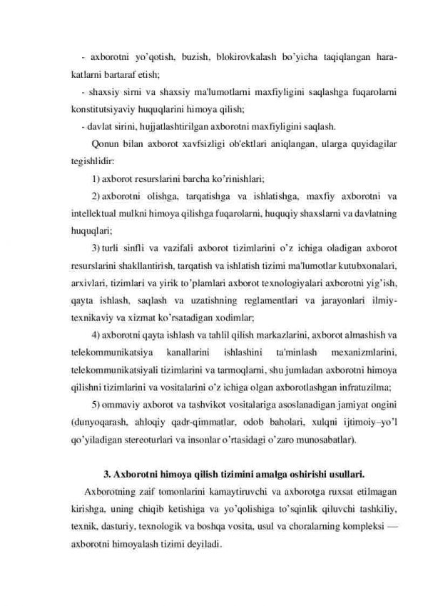 Axborotni himoya qilish tizimi - Image 4