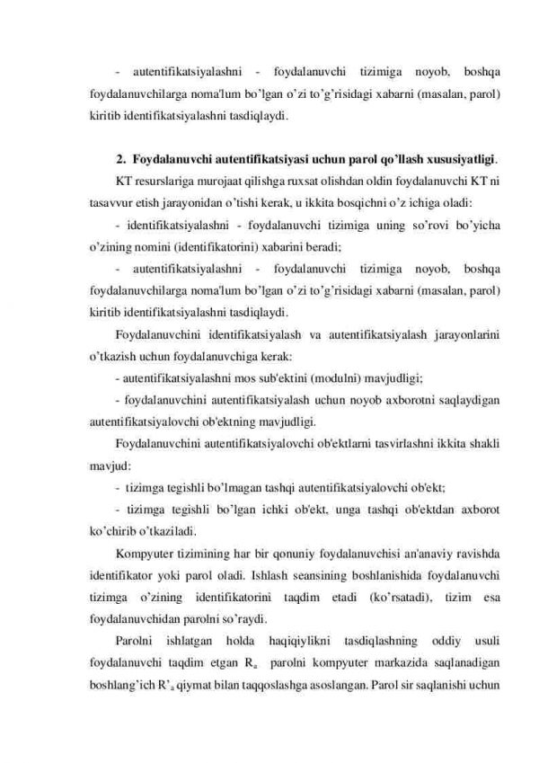 Identifikatsiyalash va tekshirish sofligi - Image 3