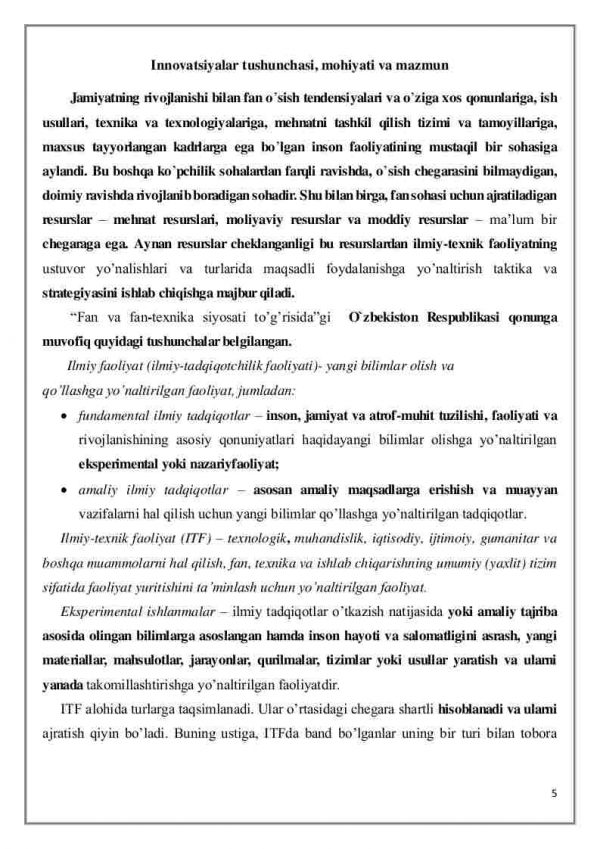 Innovatsiya tushunchasining kelib chiqishi - Image 3