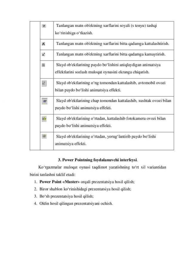 Kompyuter prezentatsiyalarini tayyorlash texnologiyalari - Image 4