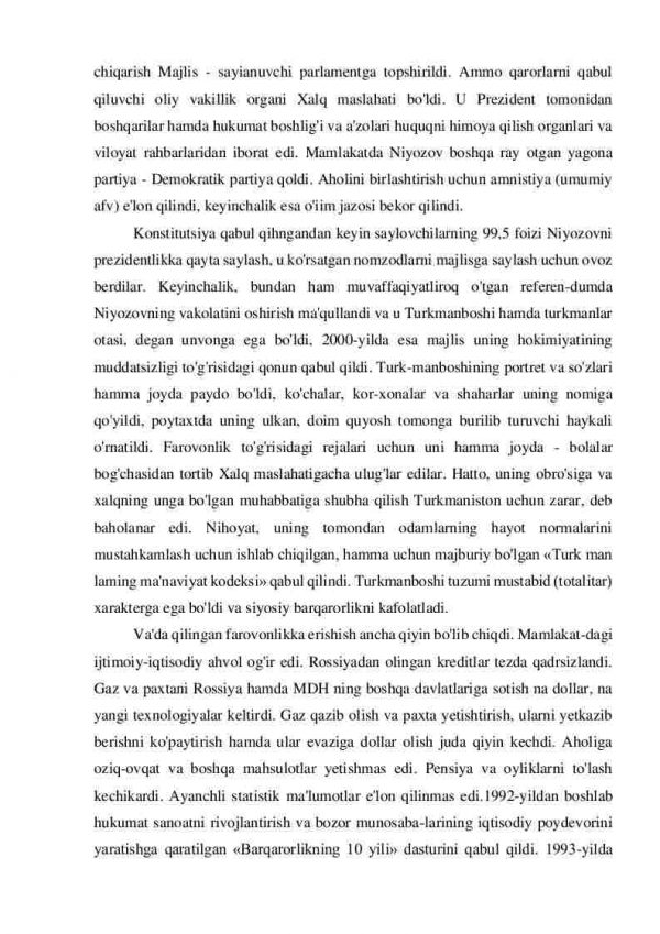 Turkmaniston Respublikasi - Image 2