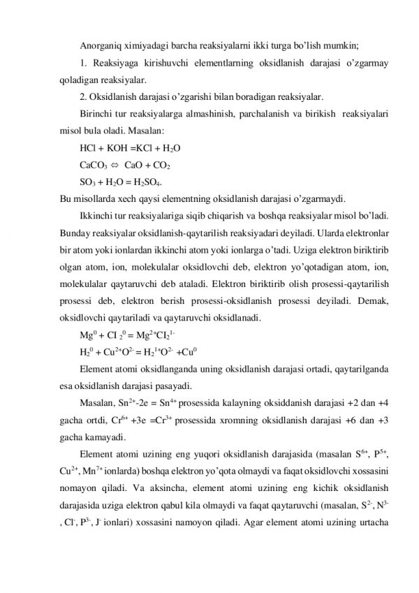 Oksidlanish - qaytarilish reaksiyalari elektr oqimi asoslari - Image 2