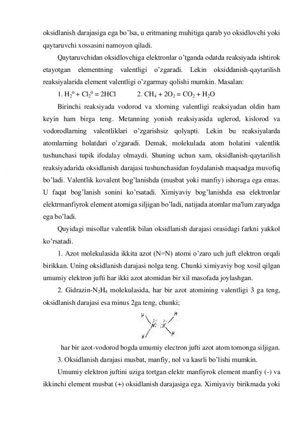 Oksidlanish - qaytarilish reaksiyalari elektr oqimi asoslari - Image 3