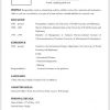CV ingliz tilida (Rezyume namumasi)
