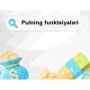 Pulning funksiyalari