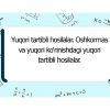 Yuqori tartibli hosilalar. Oshkormas va yuqori ko'rinishdagi yuqori tartibli hosilalar