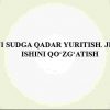 Ishni sudga qadar yuritish. Jinoyat ishini qo'zg'atish