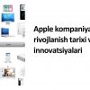 Apple kompaniyasining rivojlanish tarixi va innovatsiyalari
