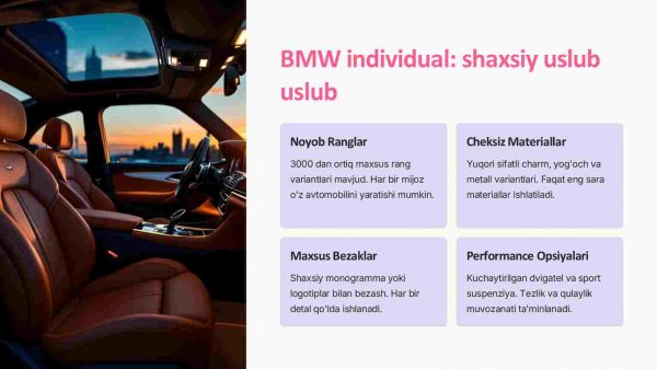 BMW: dizayn va texnologiya uyg'unligi - Image 3