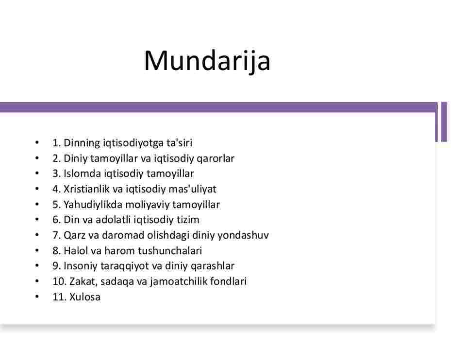 Din va iqtisodiyot: diniy tamoyillar va moliyaviy qarorlar - Image 3