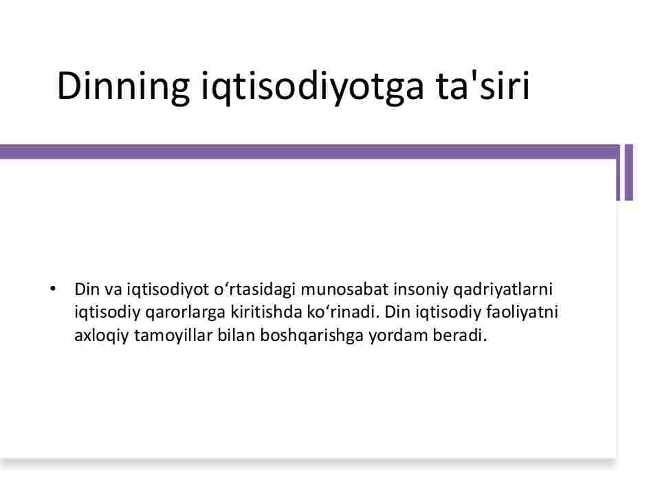 Din va iqtisodiyot: diniy tamoyillar va moliyaviy qarorlar - Image 4