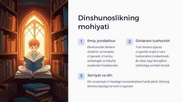 Dinshunoslik: tushunchasi va asosiy yo'nalishlari - Image 2