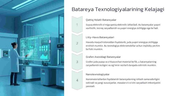 Elektrokimyo va batareyalar: Kelajak energiyasining asosi - Image 4