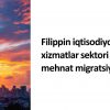 Filippin iqtisodiyoti: xizmatlar sektori va mehnat migratsiyasi