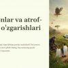 Hayvonlar va atrof-muhit o'zgarishlari