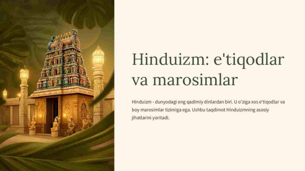 Hinduizm: e'tiqodlar va marosimlar