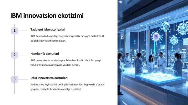 IBMning korporativ madaniyati va innovatsion loyihalari - Image 3