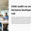 Ichki audit va uning korxona boshqaruvidagi roli