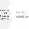 Ijtimoiy adolat va tenglik etikasining tamoyillari - Image 2