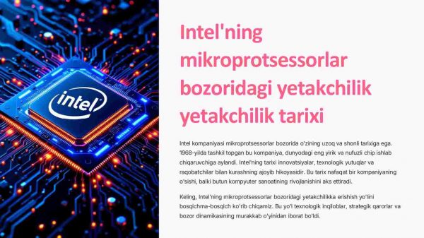 Intelning mikroprotsessorlar bozoridagi yetakchilik tarixi