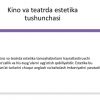 Kino va teatrda estetika - Image 4
