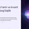 Kvant o'rami va kvant o'zaro bog'liqlik
