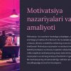 Motivatsiya nazariyalari va amaliyoti