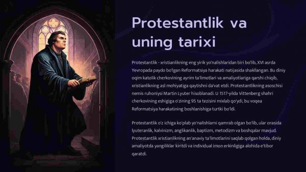 Protestantlik va uning tarixi