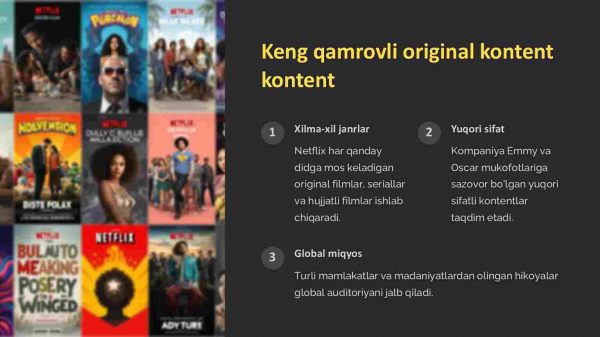 Raqobat muhitida Netflixning o'ziga xosligi - Image 2