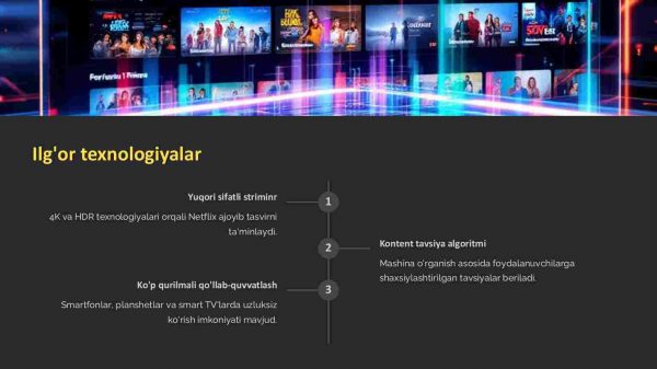 Raqobat muhitida Netflixning o'ziga xosligi - Image 3