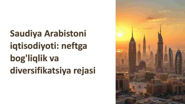 Saudiya Arabistoni iqtisodiyoti