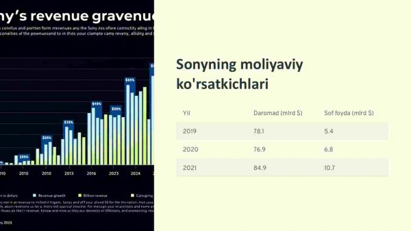 Sonyning elektronika va ko'ngilochar mahsulotlar bozoridagi o'rni - Image 3