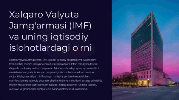 Xalqaro Valyuta Jamg'armasi (IMF)