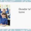 Ekvador ta'lim tizimi