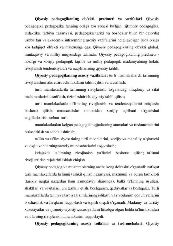 Qiyosiy pedagogikaning nazariy-metodologik asoslari - Image 4