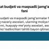“Davlat budjeti va maqsadli  jamg'armalar” faniga kirish - Image 3