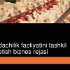 Parrandachilik faoliyatini tashkil etish biznes rejasi