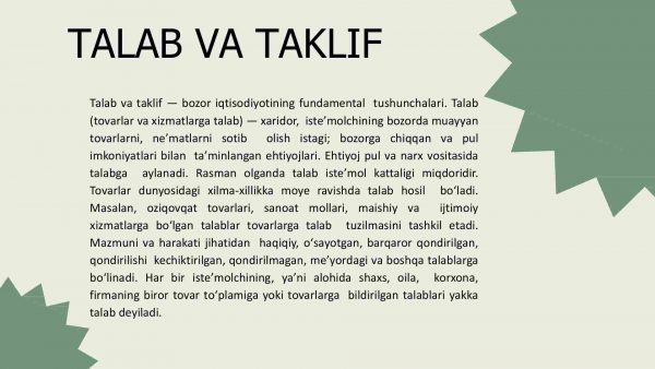 Talab va taklif tahlili asoslari - Image 3