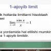Ajoyib limitlar - Image 2