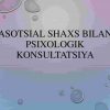 Asotsial shaxs bilan psixologik konsultatsiya