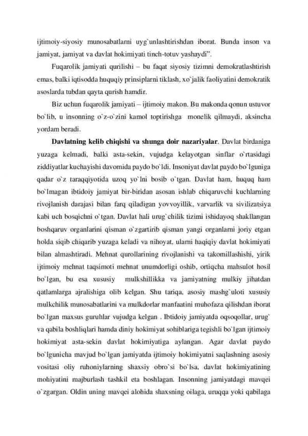 Davlatning  kelib  chiqishi mohiyati, belgilari, shakllari - Image 4