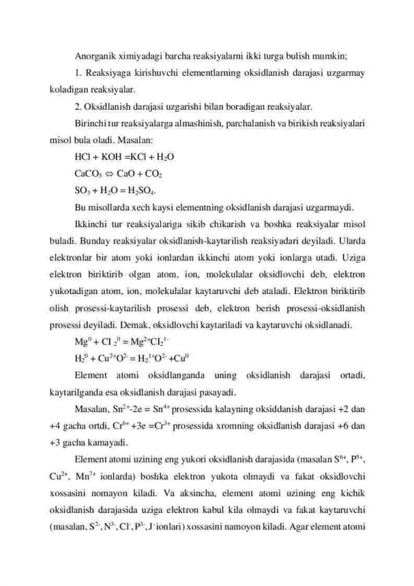 Oksidlanish-qaytarilish reaksiyalari elektrokimyo asoslari - Image 2