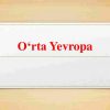 O'rta Yevropa