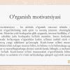 O'quv motivatsiyasi - Image 4