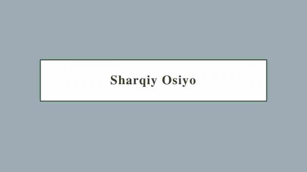 Sharqiy Osiyo