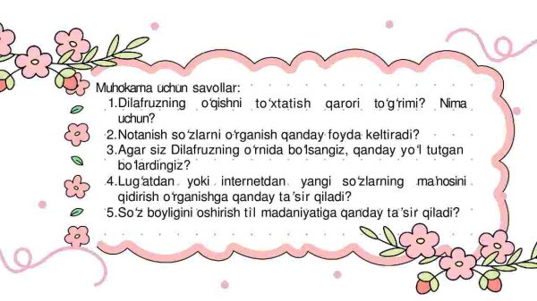 1-sinf ona  tili - Image 4